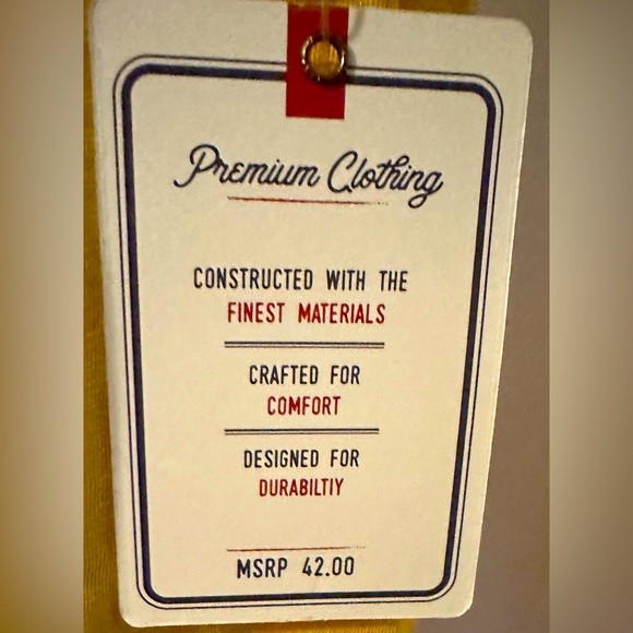 NWT Redwood Creek tee XL gold color and 100% cotton - Picture 3 of 4